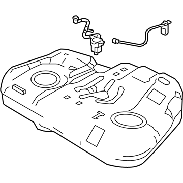 Lincoln MKS Fuel Tank - DG1Z-9002-B