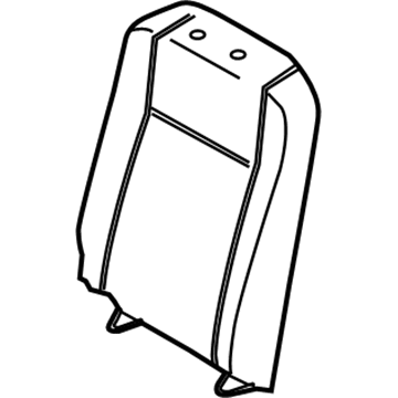 Ford HK4Z-6366601-DAG Seat Back Cover, Rear Driver Side