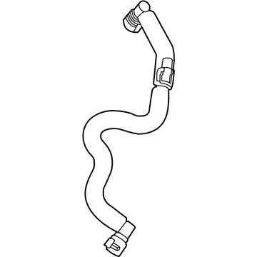 Ford Police Interceptor Utility Crankcase Breather Hose - L1MZ-6758-D