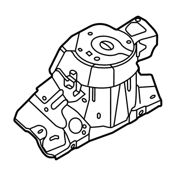 Ford JX6Z-16054-H Strut Tower, Front Passenger Side