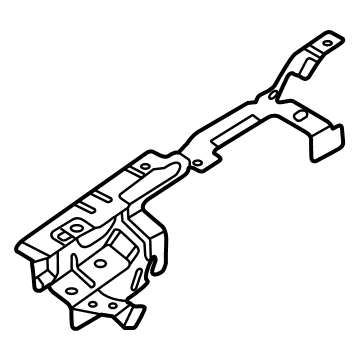 Ford M1PZ-16154-A Fender Mounting Bracket, Front Passenger Side