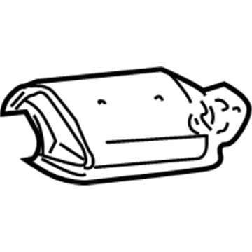 Ford Explorer Sport Trac Catalytic Converter - 2L2Z-5E212-DA