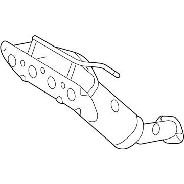 Mercury Exhaust Manifold - 7E5Z-5G232-A