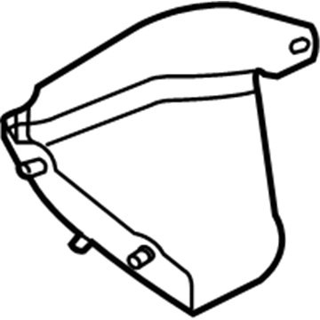 Ford 8G1Z-19E918-A Lower Deflector