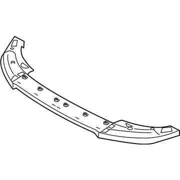 Ford DR3Z-63001A04-AA Air Deflector, Front