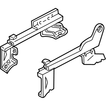 Ford 5L8Z-7861705-BA Track Assembly, Outer Driver Side