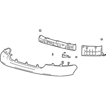 Ford F-150 Bumper - 6L3Z-17D957-CAA