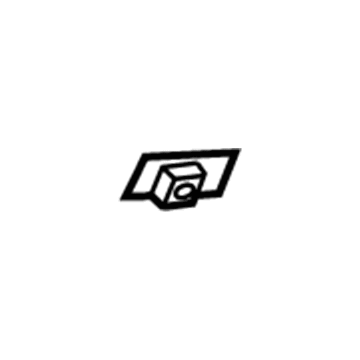Ford -W705277-S441 Bracket Nut, Front