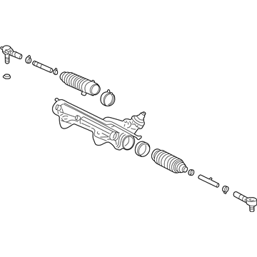2004 Lincoln Aviator Rack And Pinion - 5C5Z-3504-AA