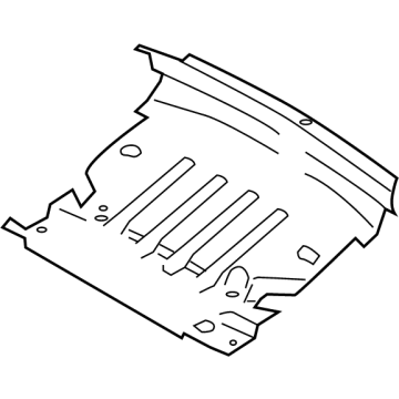 Ford PR3Z-6346506-A Package Tray, Rear
