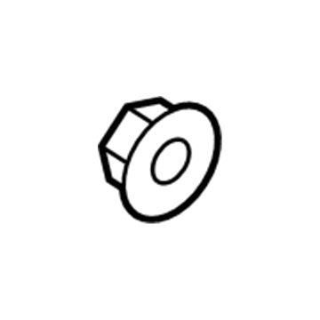 Mercury -W712435-S439 Nut