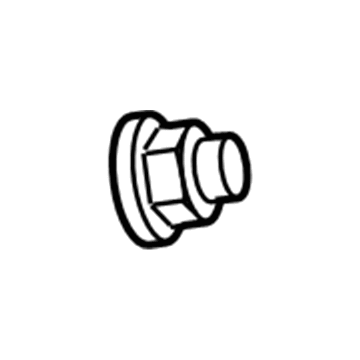 Mercury -W520515-S441 Upper Bracket Nut