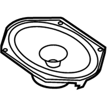Ford DR3Z-18808-C Package Tray Speaker