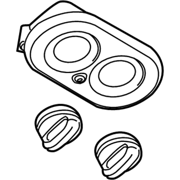 Mercury 5L2Z-19980-CA Dash Control Unit