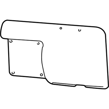 Ford 2C7Z-7866601-AAA Seat Back Cover