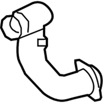 Ford 7C3Z-6N646-B Exhaust Pipe, Front