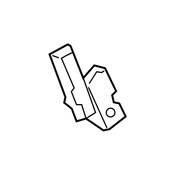 Ford M1PZ-78023A60-A Insulator Pad, Front Passenger Side