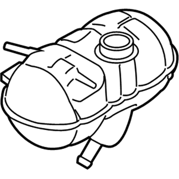 Ford FR3Z-8A080-A Expansion Tank, Front