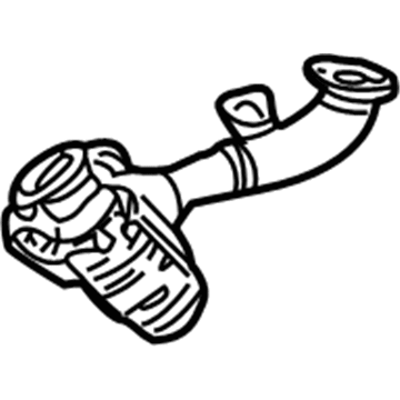 Ford Catalytic Converter - 4F1Z-5E212-A