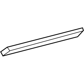 Ford Freestyle Door Moldings - 6F9Z-7425557-DAPTM