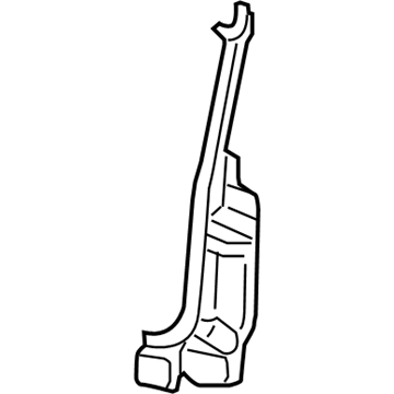 Ford F58Z-1640679-A Rear Pillar, Driver Side