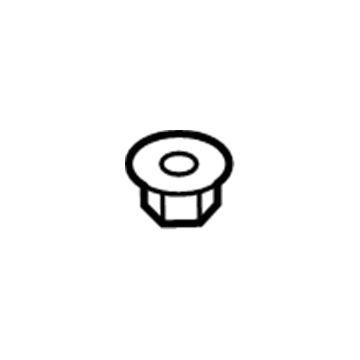 Mercury -W710553-S440 Engine Support Nut