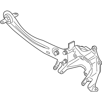 Ford CV6Z-5A968-F Knuckle, Rear Passenger Side
