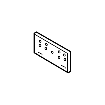 Ford JL3Z-17A385-BA License Bracket, Front