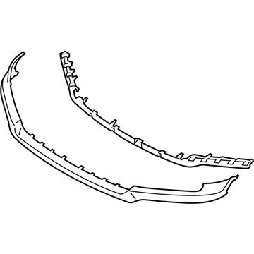 Ford JL3Z-17D957-CAPTM Upper Molding