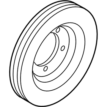 Mercury 2U2Z-1V125-BB Rotor