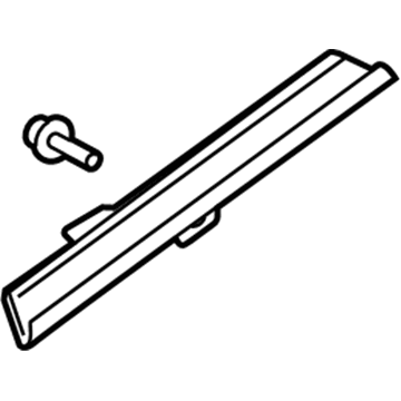 Ford BR3Z-76297B06-A Weatherstrip, Rear Passenger Side