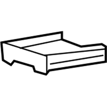 Mercury Cup Holder - 4F2Z-1713562-AAB