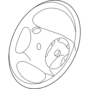 Ford Explorer Sport Trac Steering Wheel - 8L2Z-3600-JC