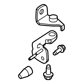 Ford FL3Z-1626801-A Upper Hinge
