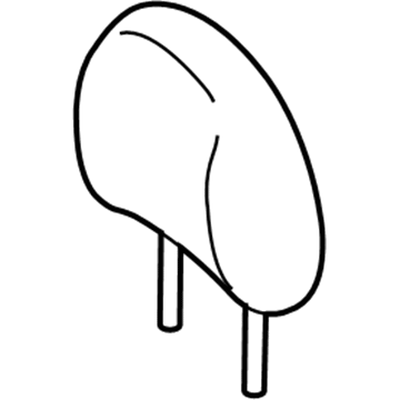 Mercury BE6Z-78611A08-AB Headrest