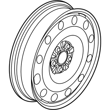 Ford Explorer Spare Wheel - DA5Z-1007-C