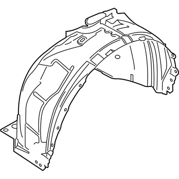 Lincoln LJ7Z-16103-A Fender Liner