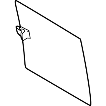 Ford 9L3Z-1542006-B Sliding Glass, Rear