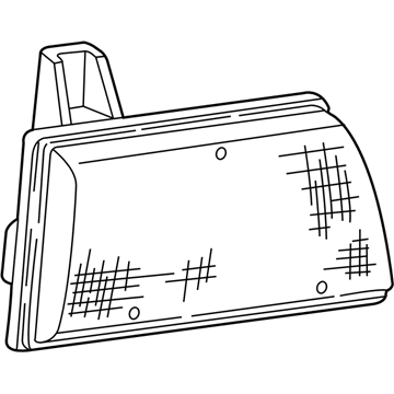 1994 Ford E-150 Econoline Headlight - F6UZ-13008-AA