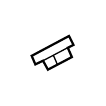 Ford -W710771-S450B Mirror Assembly Nut