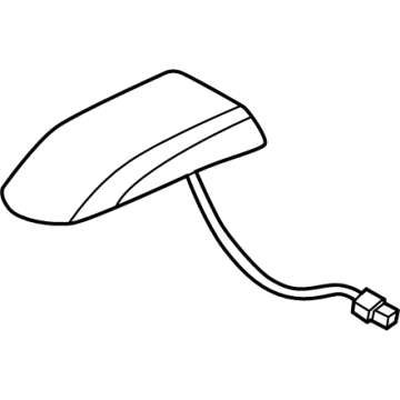 Ford PC3Z-19A390-A Antenna, Passenger Side