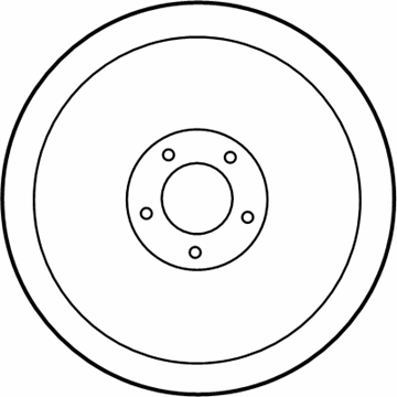 Ford XL3Z-1015-DA Spare Wheel