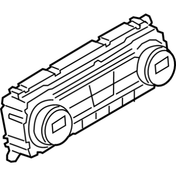 Ford A/C Switch - NJ6Z-19980-G