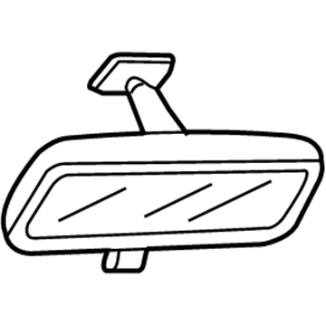 Mercury 6U5Z-17700-B Mirror Inside