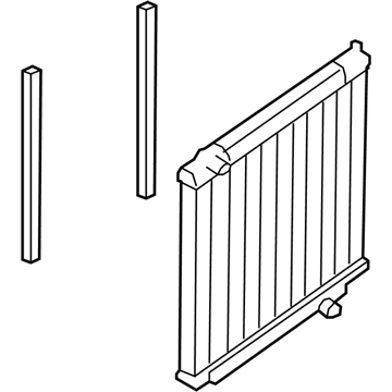 Ford 7C3Z-8005-G Radiator Assembly