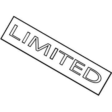 Ford Taurus X Emblem - 8G1Z-5442528-C