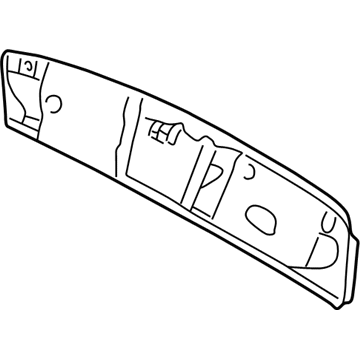 Ford 1W6Z-7611318-AAA Rear Sill Plate