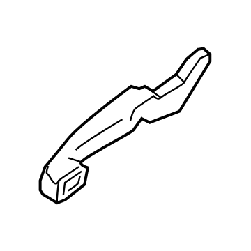 Ford JL7Z-18556-B Vent Duct, Driver Side