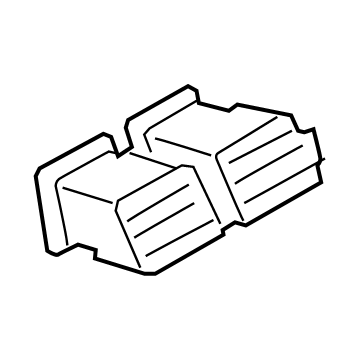Ford NL7Z-19893-AB Louver