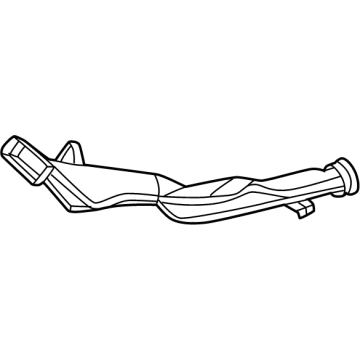Ford NL7Z-19E630-B Defroster Duct, Passenger Side